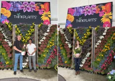 On the left: Chuck Pavlich (Director of New Product Development at Terra Nova Nurseries), Harini Korlipara (General Manager at Terra Nova Nurseries). On the right: Anik Graves (Sales and Market Representative for ThinkPlants).  